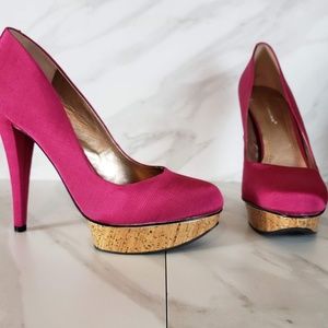 BCBGENERATION  Raspberry Ottoman